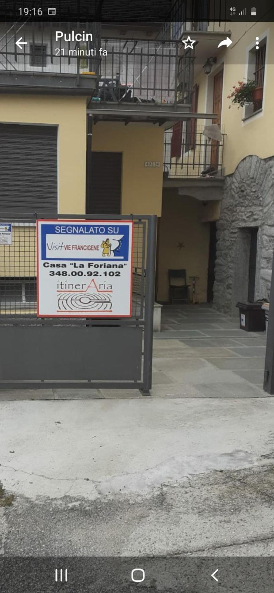 Vila Casa La Foriana Carema Pokoj fotografie